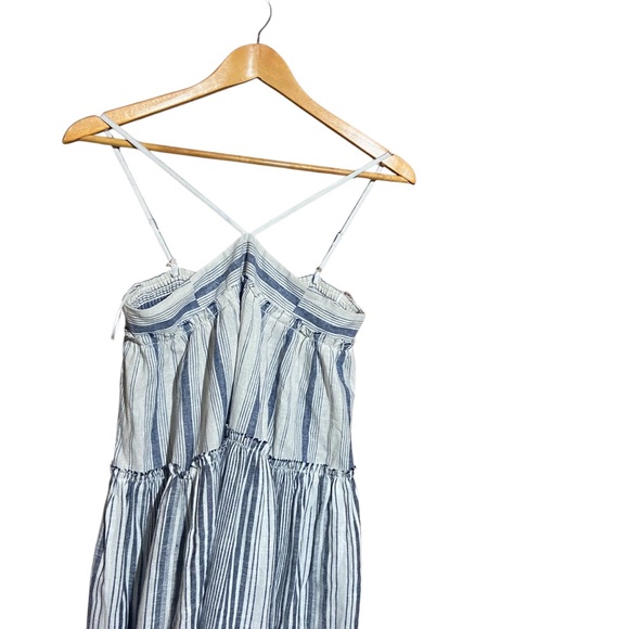 NWT J. Crew Linen Blend Chambray Cover-Up Dress in Stripe Size Small Style AO999 - Picture 4 of 9